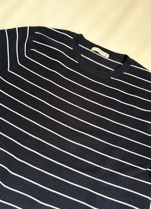 Чоловічий щільний реглан / світшот в горизонтальний рубчик 3