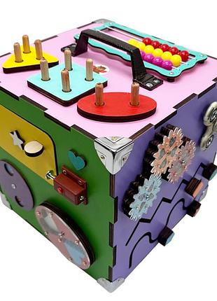 Развивающая игрушка бизикуб tg200182, 23x23x23 см