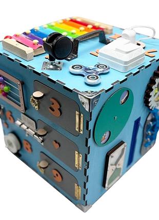 Развивающая игрушка бизикуб tg200143, 30х30х30 см