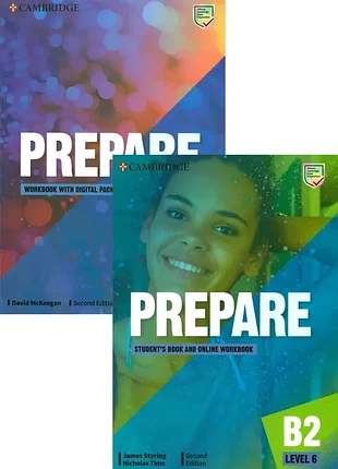Навчальний комплект "prepare" (рівень 6 - b2)