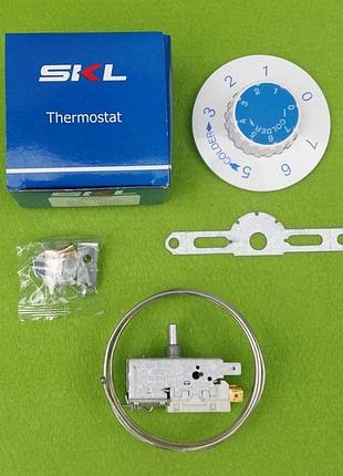 Термостат капиллярный универсальный skl / k59-p1686 / 6a / 250v / l = 1,3 м для однокамерных холодильников