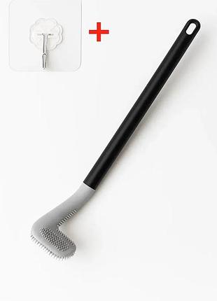 Силіконовий йоржик для унітаза toilet brush (антибактеріальний, гігієнічний)