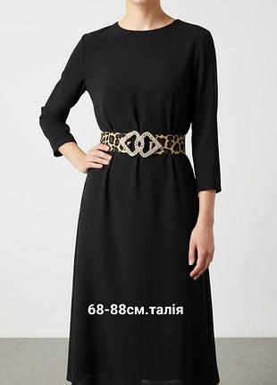 Пояс прядка со стразами