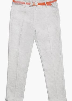 Білі штани для дівчинки to be too 128 см