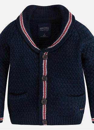 Кардиган для мальчика mayoral 92 см синий