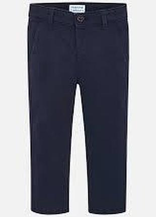 Mayoral стильные, синие штаны для мальчика 92,104 см