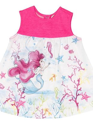 Белое платье для девочки chicco 68,74 см