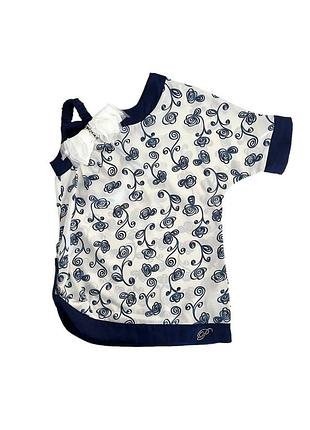 Блуза для дівчинки pinetti 1780.55 116 см біла