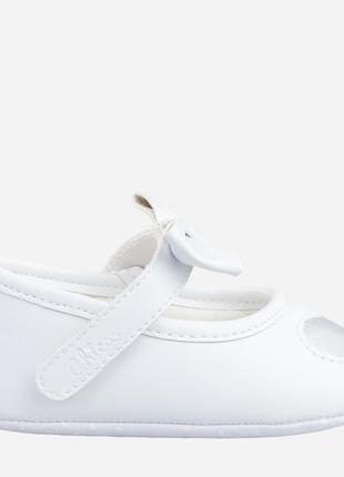 Балетки для девочки сhicco 010.63415.300 17 р белые 2