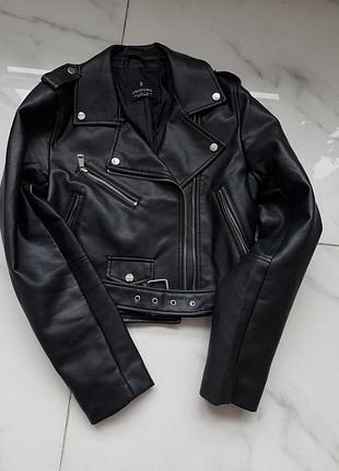 Кожанка коротка