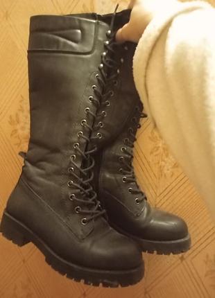 Ботинки-берцы женские