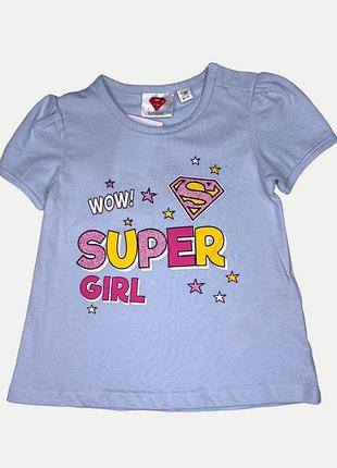 Футболка бавовняна disney для дівчинки на зріст 80 см