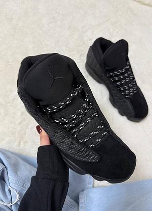 Nike air jordan 13 retro black cat 3