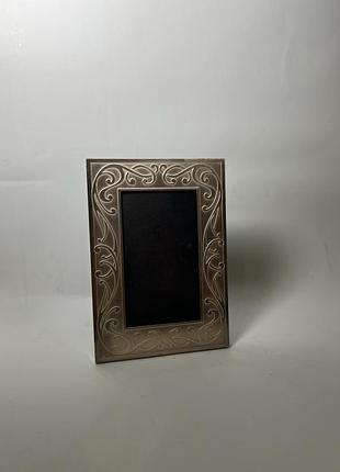 Фоторамка металева , вінтаж , для декору , для фото