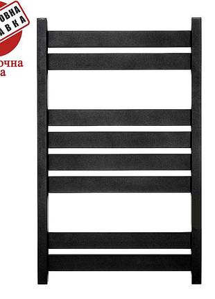 Полотенцесушитель navin largo 50*80, черный муар, (нижнее подключение) украина