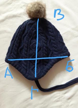 Комплект шапка і рукавиці для хлопчика h&m h&m4 фото