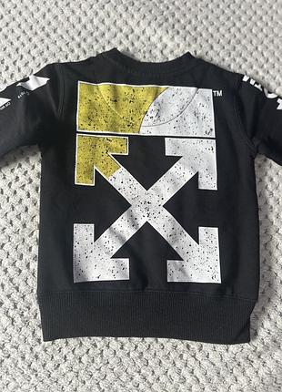 Дитяче худі off white 3
