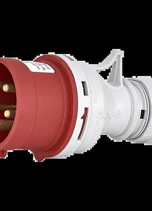 Вилка кабельная еті ev-3253 ip44 32a 400v 3p+n+pe