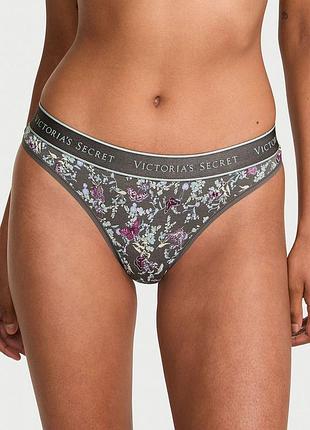 Трусики бавовняні стрінги оригінал victoria’s secret