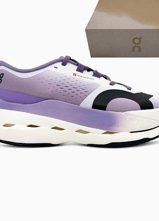 On cloudboom max white/violet