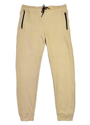 Мужские бежевые повседневные брюки sinsay l