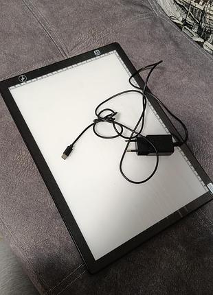 Світловий планшет а4 для малювання і копіювання