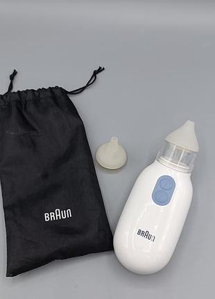 Электрический аспиратор назальный braun bna 100