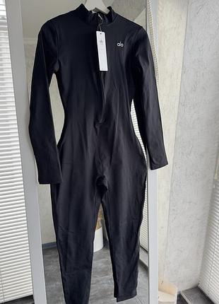 Alo yoga комбінезон чорний