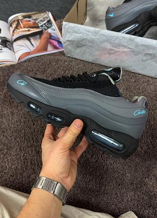 Кроссовки nike air max 95 corteiz aegean storm/найк эйр макс кортез 41 42 43 44 45
