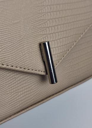 Бежева маленька сумка 6