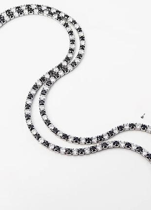 Тенісне кольє "доміно" 3