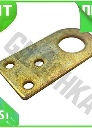 Ve проушина ks-ukr 60x30 мм new version прямая 10 шт для крепления замка на двери ворота ящики n6w_ver