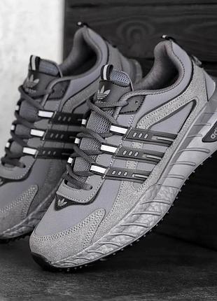 Мужские кроссовки adidas edition dark gray – стильные и удобные серые кроссовки