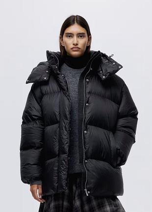 Куртка пуховик h&m premium