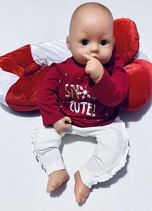 Костюмчик праздничный новогодний для самых маленьки new born