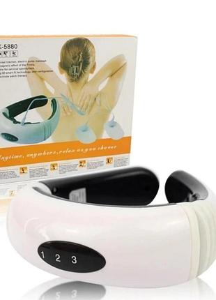 Электростимулятор массажер для шеи физиотерапия cervical vertebra neck massager