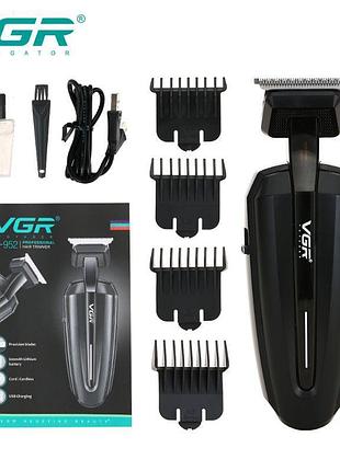 Профессиональная аккумуляторная машинка для стрижки vgr-952