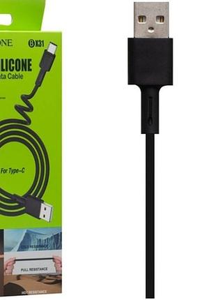 Кабель borofone bx31 silicone type-c