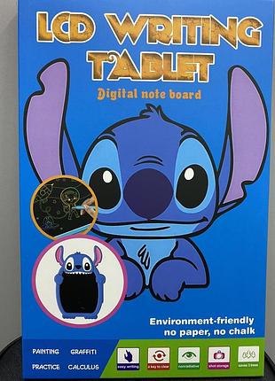 Планшет lcd для рисования stitch blue 2