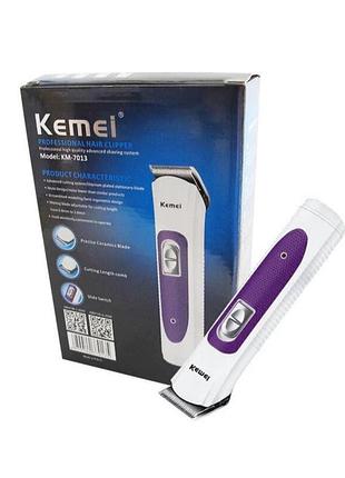 Машинка для стрижки kemei km 7013