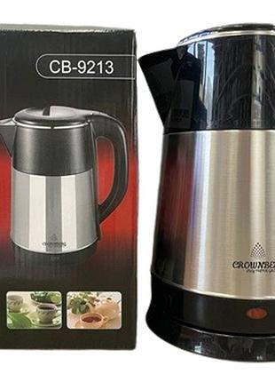 Електрочайник crownberg cb-9213