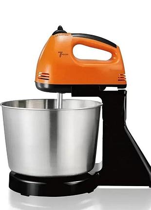Миксер с чашей domotec r 6637o 250w