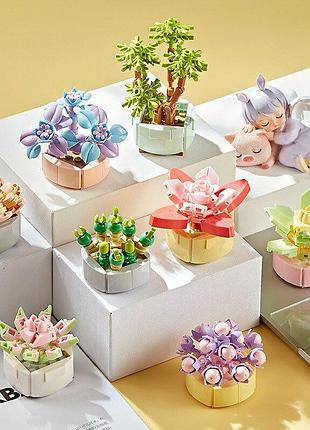 Конструктор magic blocks "квітка" (модель 25-100, 50 деталей) 3