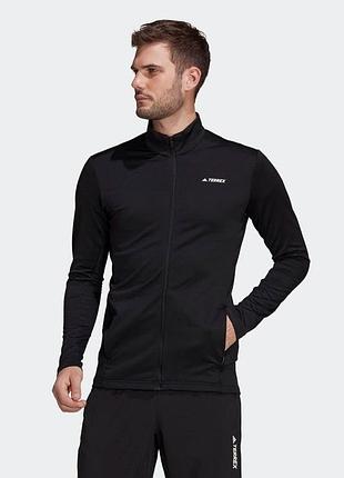 Adidas terrex   мужская легкая спортивная кофта зип-худи