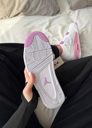Nike jordan 4 white/pink oreo 6