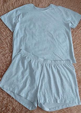 Фирменная пижама (хлопок) 18-20 размер, евро 46-48