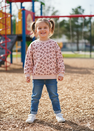 Свитшот леопардовый