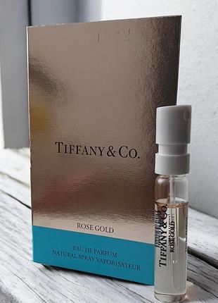 Tiffany & co rose gold eau de parfum парфумована вода пробник 1.5 мл