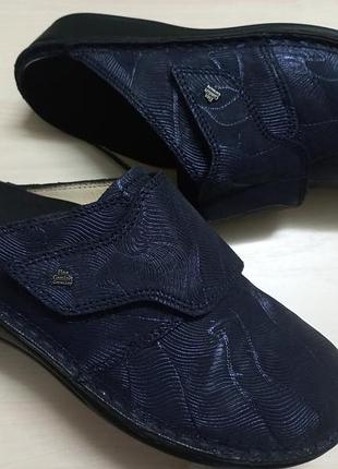 Тапочки домашние замш кожа жен.41-40р.finn comfort германии