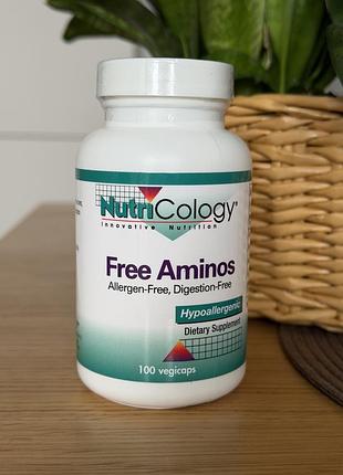 Комплекс амінокислот nutricology free aminos